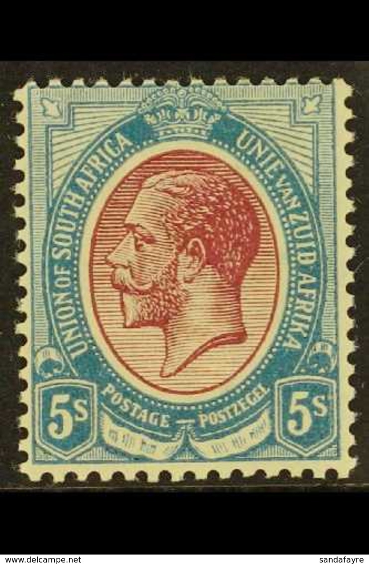 1913-24 5s Purple & Blue, SG 15, Very Fine Mint. For More Images, Please Visit Http://www.sandafayre.com/itemdetails.asp - Non Classificati