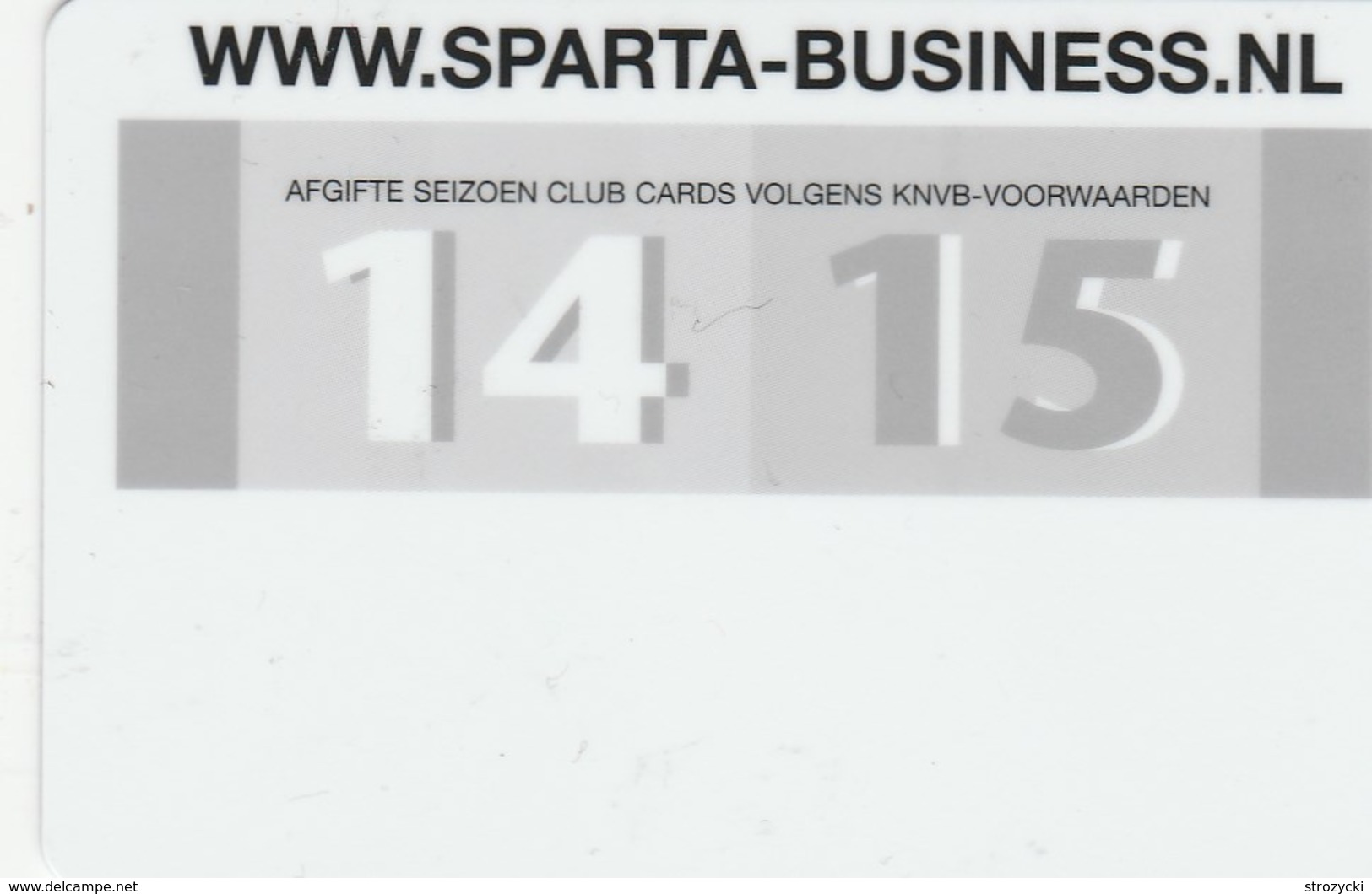 Netherlands -  Spartaans Business Club Card - Cartes GSM, Prépayées Et Recharges