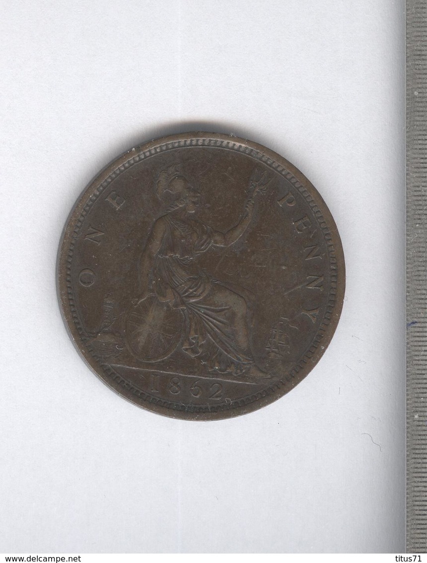 Penny Grande Bretagne / United Kingdom 1862 Victoria - SUP ( Lot 2 ) - D. 1 Penny