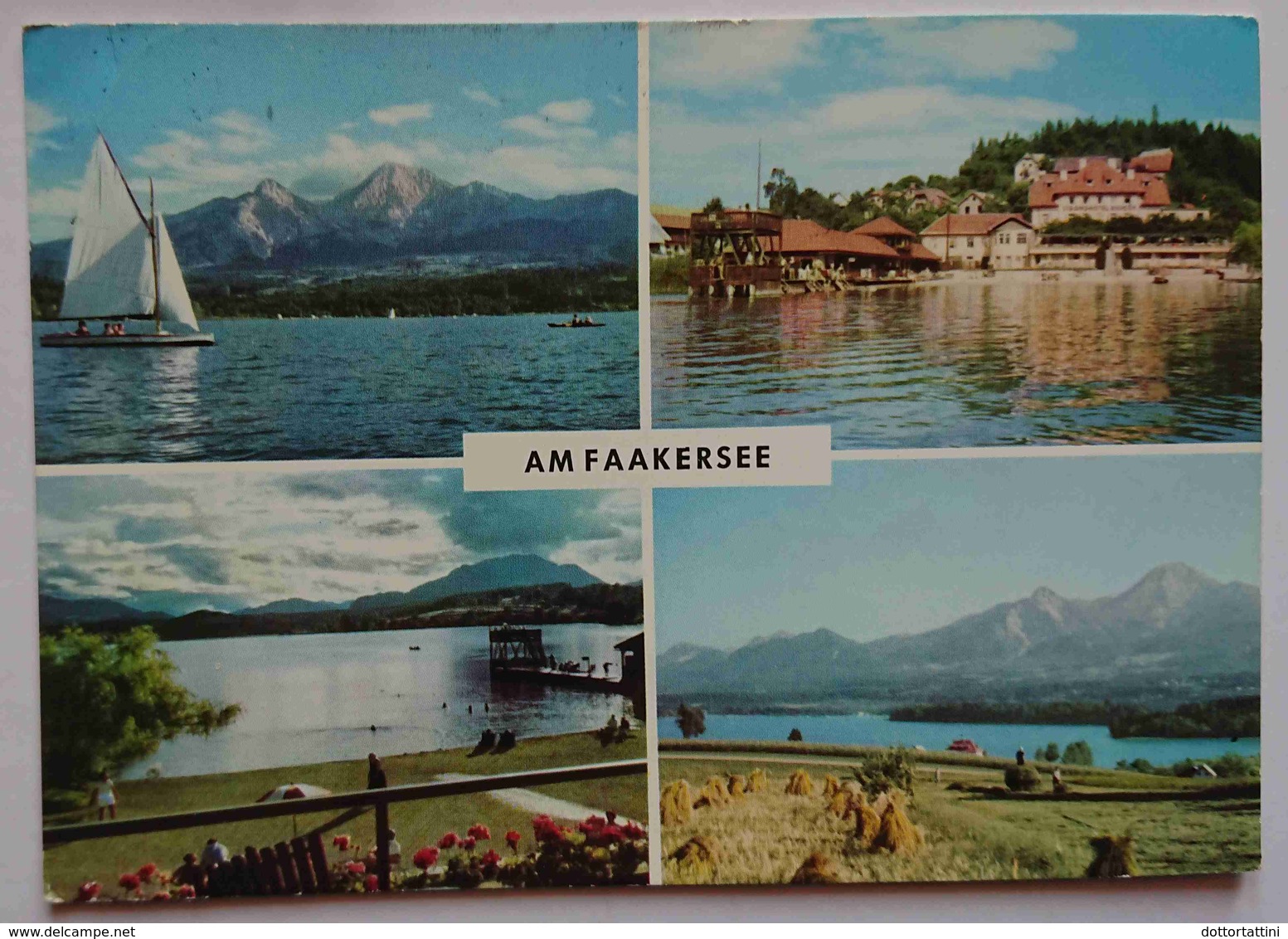 Faaker See / Karnten - Am Faakersee - Multiview -  Vg A2 - Faakersee-Orte