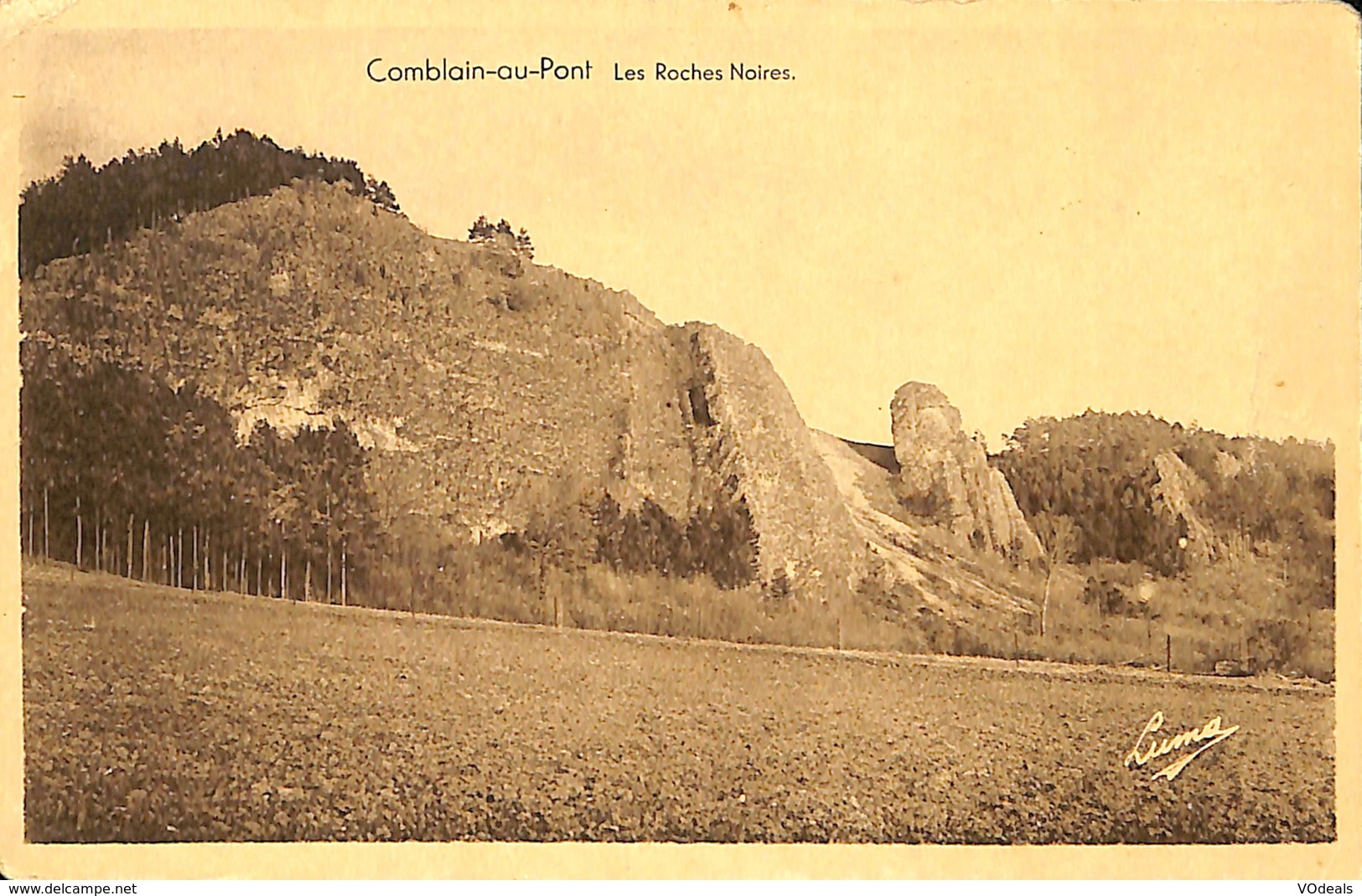 CPA - Belgique - Comblain-au-Pont - Les Roches Noires - Comblain-au-Pont