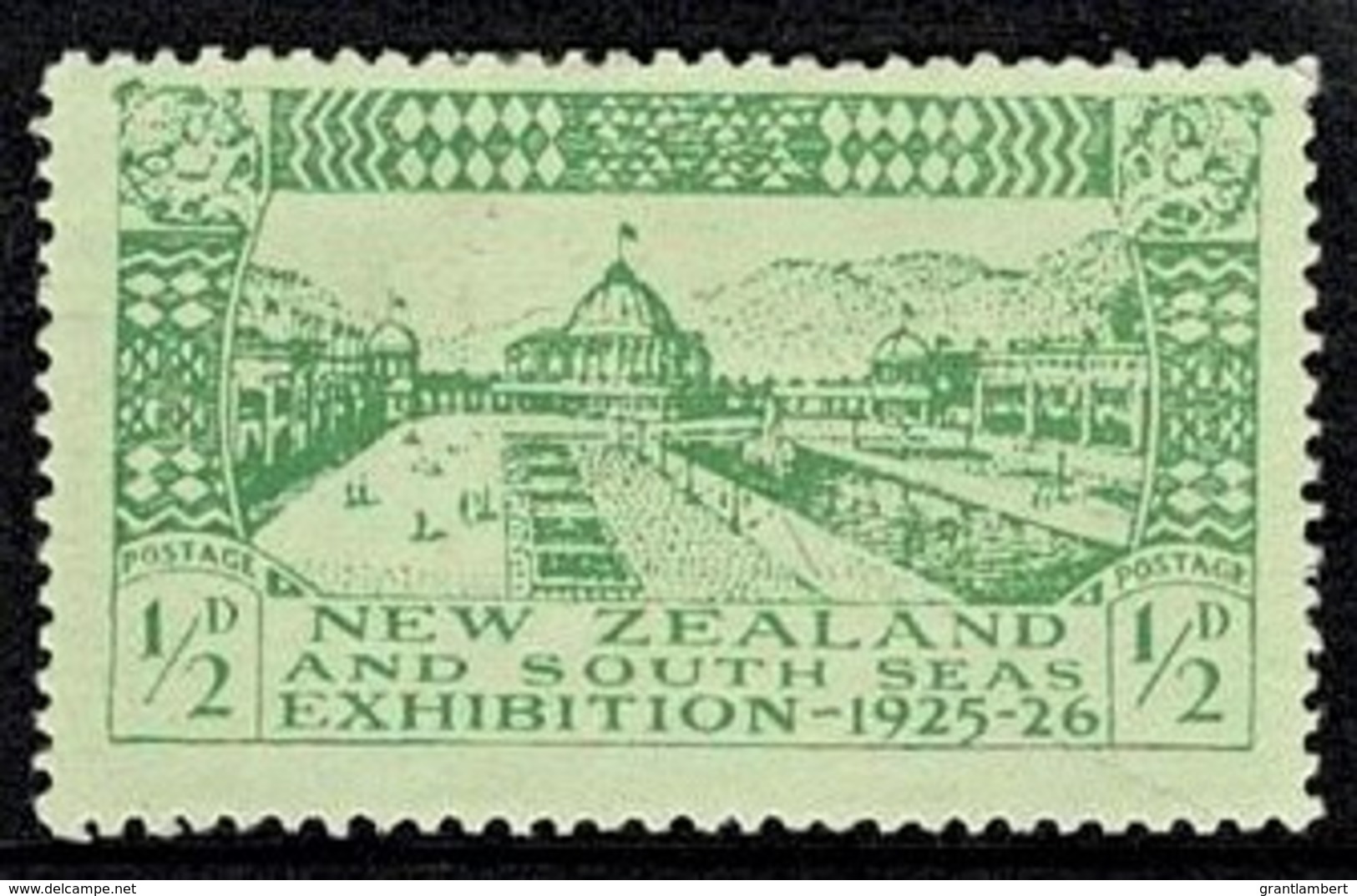 New Zealand 1925 Dunedin Exhibition 1/2d MH - Unused Stamps
