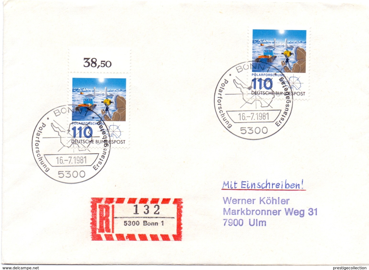 BONN POLARFORSCHUNG POLAR RESEARCH 1981   (GENN201040) - Forschungsprogramme