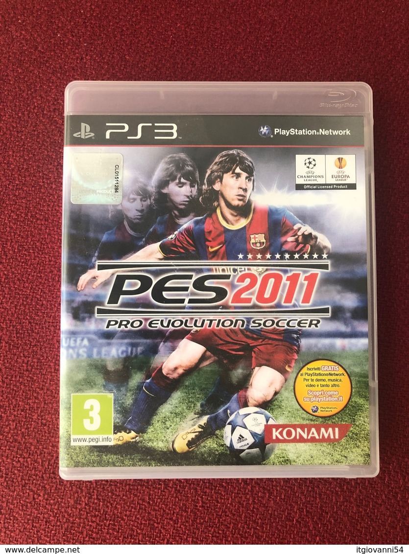 PES 2011 Pro Evolution Soccer Per Playstation 3 - PS3