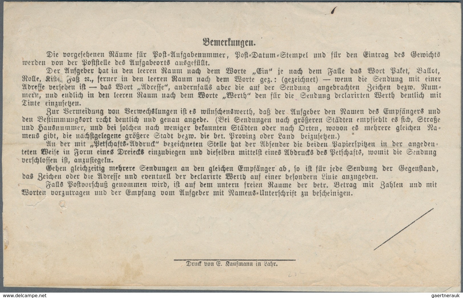 Deutsches Reich - Brustschild: 1873, Kleiner Schild 7 Kr. Ultramarin Mit Plattenfehler IV "heller Pu - Ongebruikt