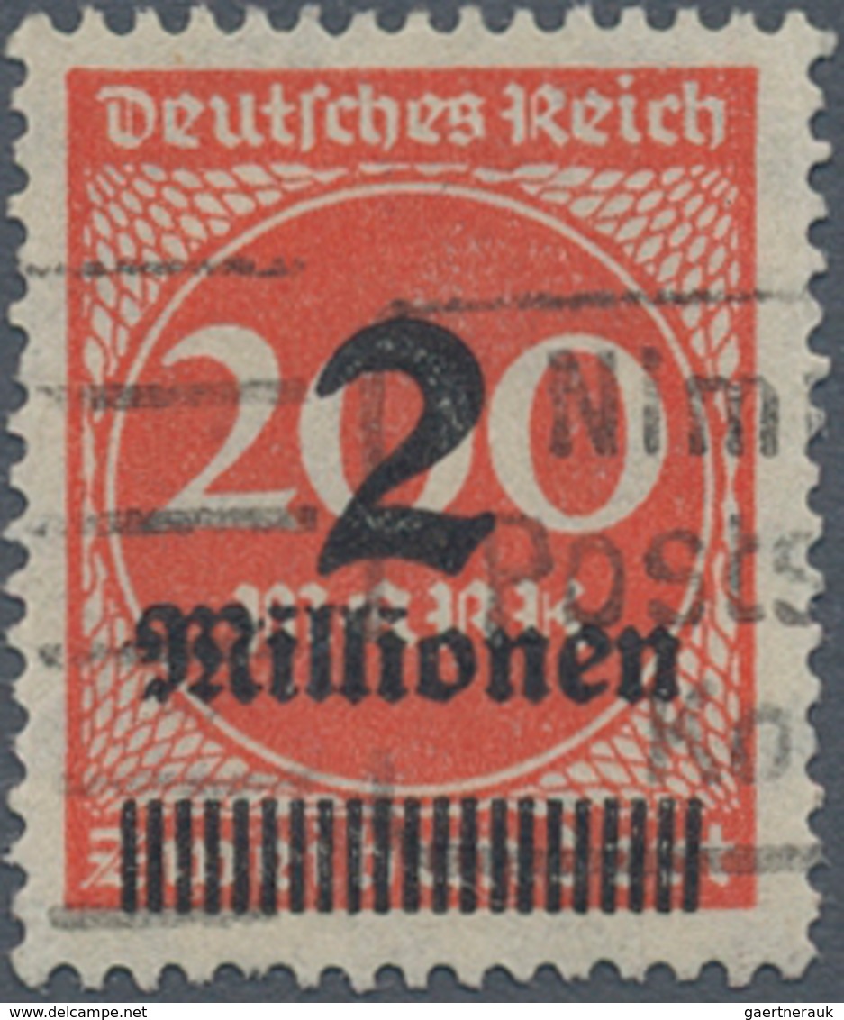 Deutsches Reich - Inflation: 1923, 2 Mill. Auf 200 Mark Zinnober Sauber Entwertet Mit Maschinenstemp - Brieven En Documenten