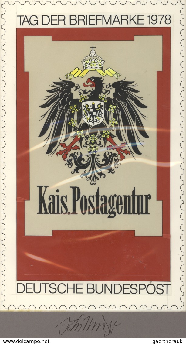 Bundesrepublik Deutschland: 1978, Nicht Angenommener Künstlerentwurf (16x26,5) Von Prof. H.Schilling - Andere & Zonder Classificatie