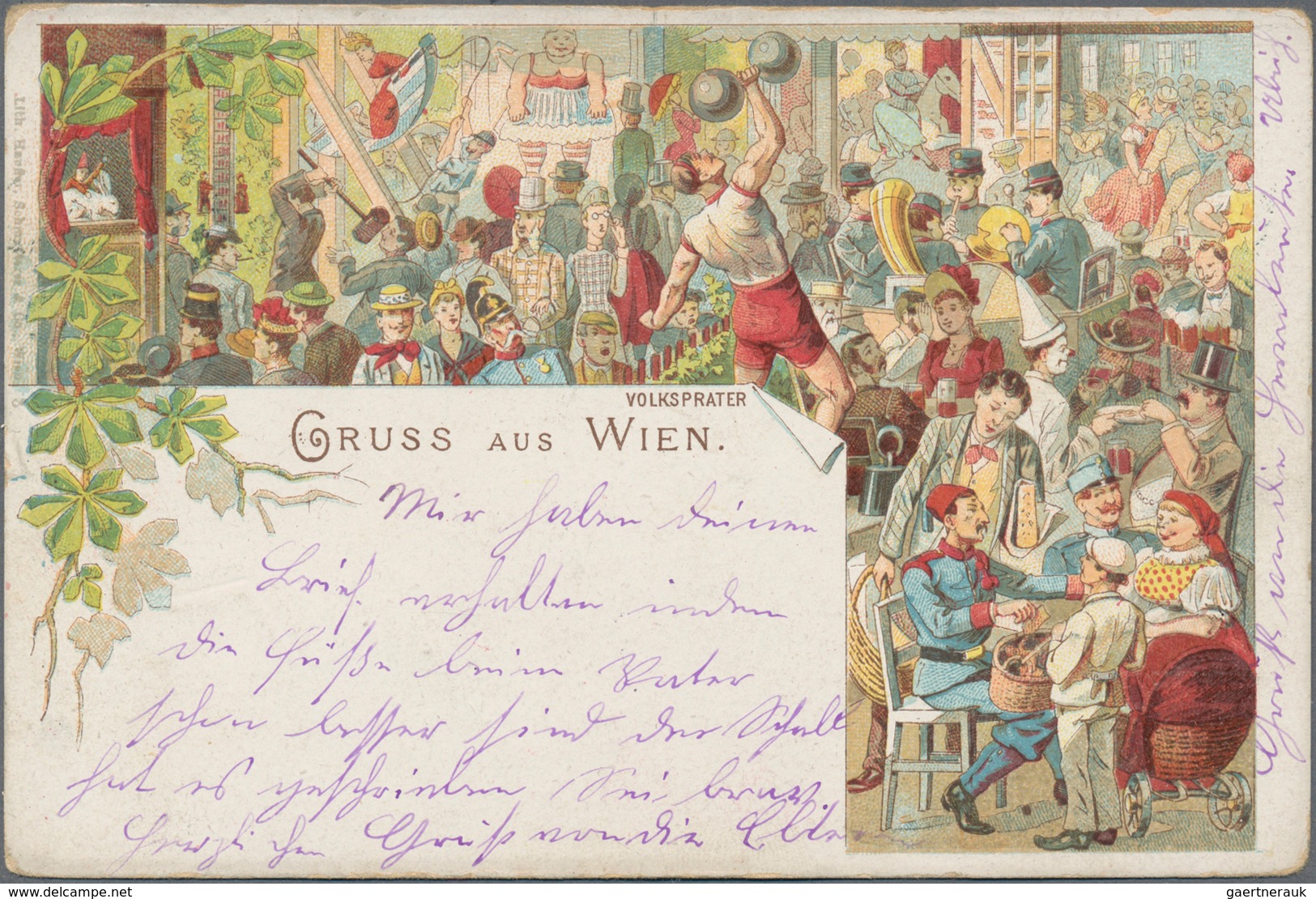 Ansichtskarten: Österreich: WIEN EREIGNISSE 1898 / 1946, Schachtel Mit über 280 Historischen Ansicht - Andere & Zonder Classificatie