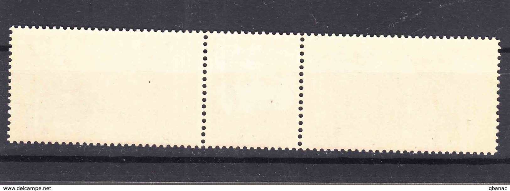 Italy Colonies Aegean Egeo 1933 Balbo Strip (Trittico) Airmail Mi#122 Mint Never Hinged - Egée