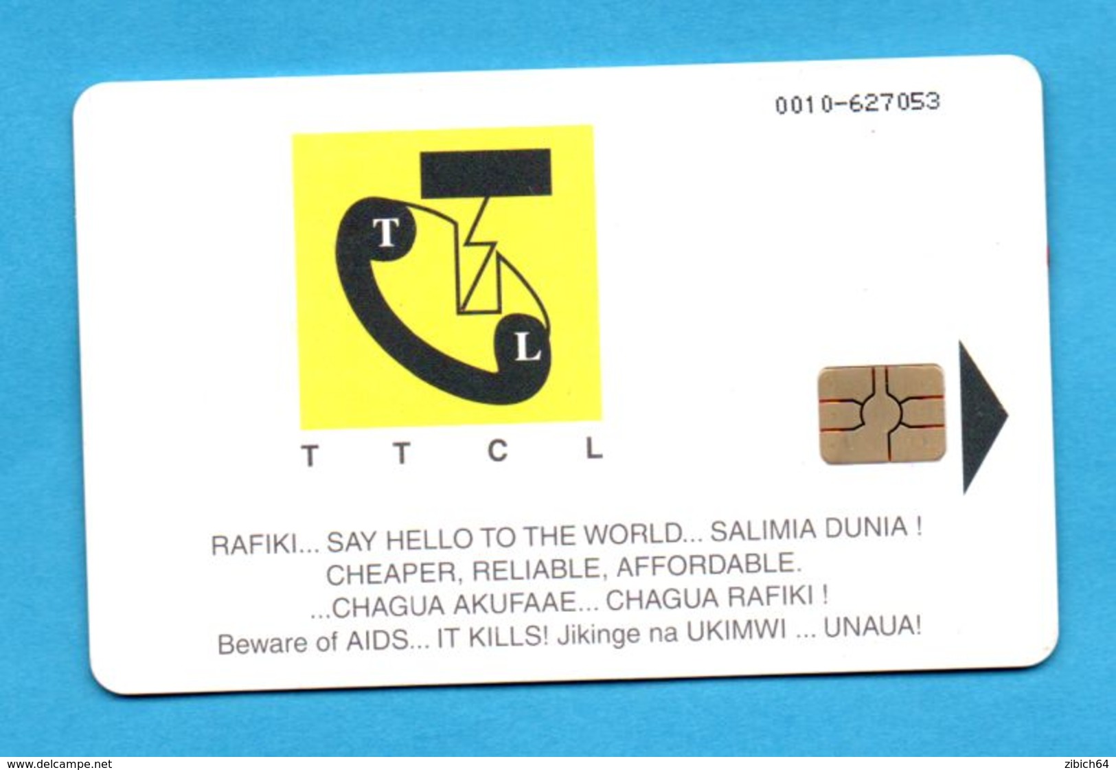 TANZANIA  Chip Phonecard - Tanzanie