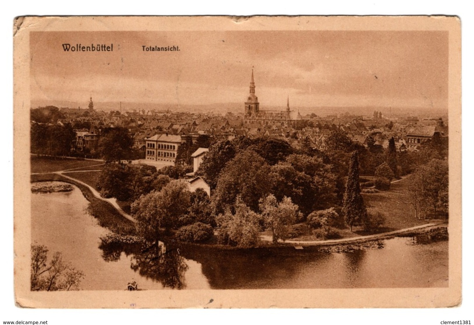 Wolfenbuttel Totalansicht 1910 - Wolfenbuettel