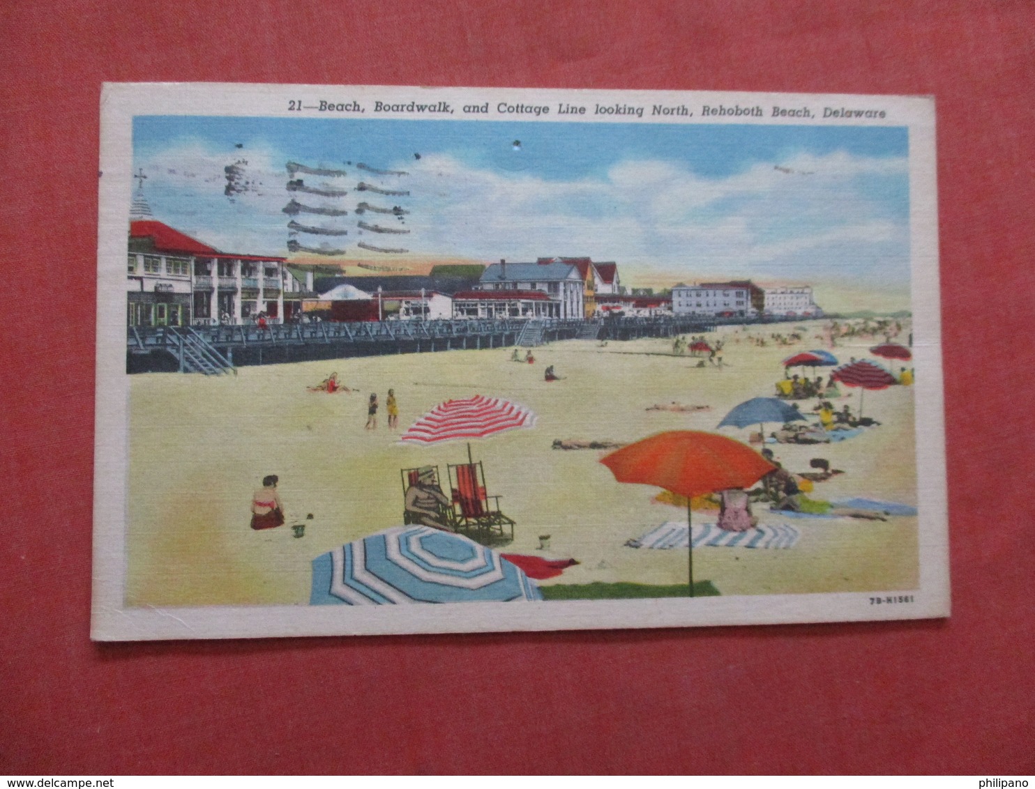 Beach & Boardwalk   Rehoboth Beach  Delaware >     Ref  3856 - Andere & Zonder Classificatie