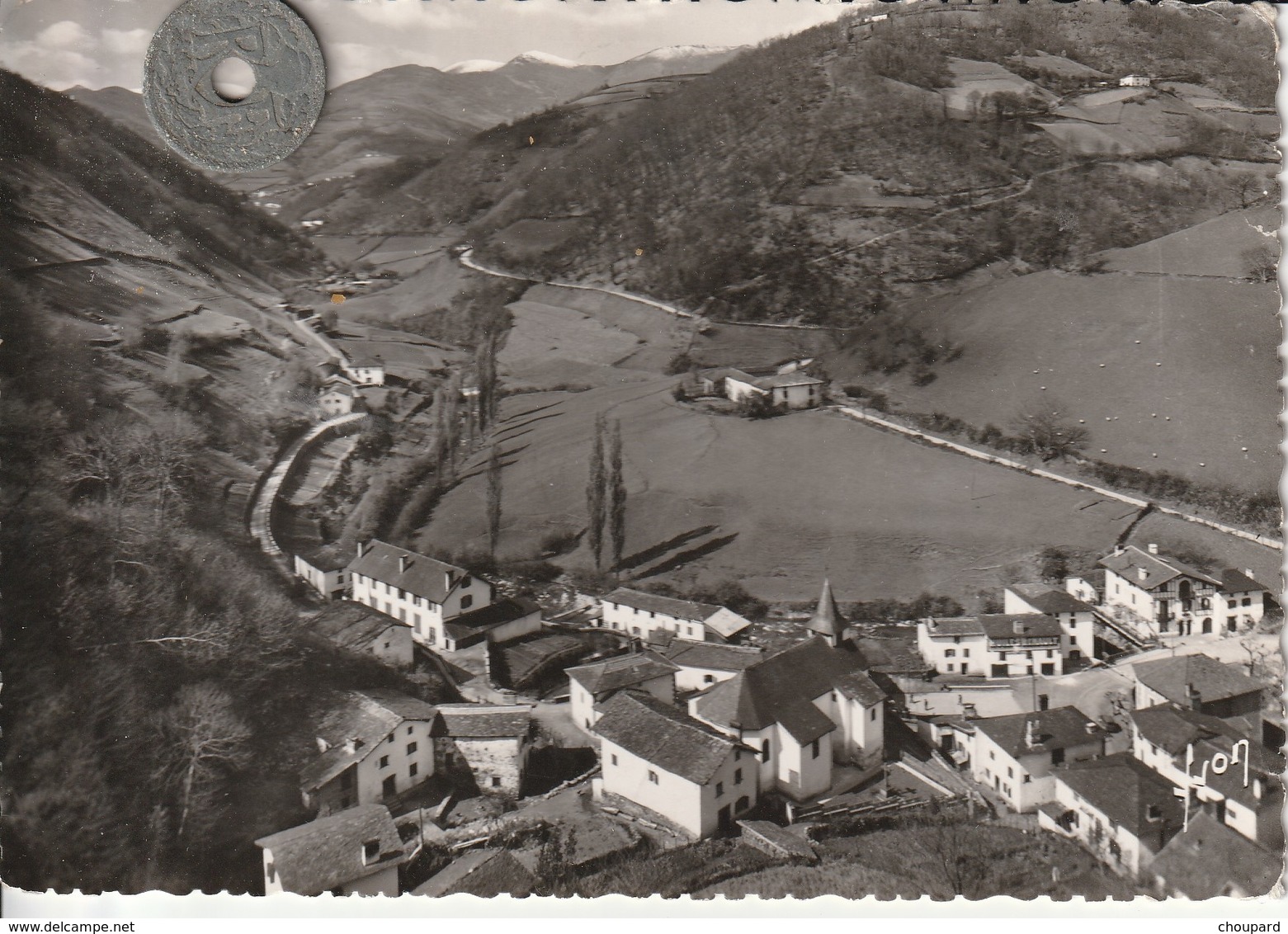 68 - Carte Postale Semi Moderne Dentelée De  ARNEGUY    Vue Aérienne - Arnéguy