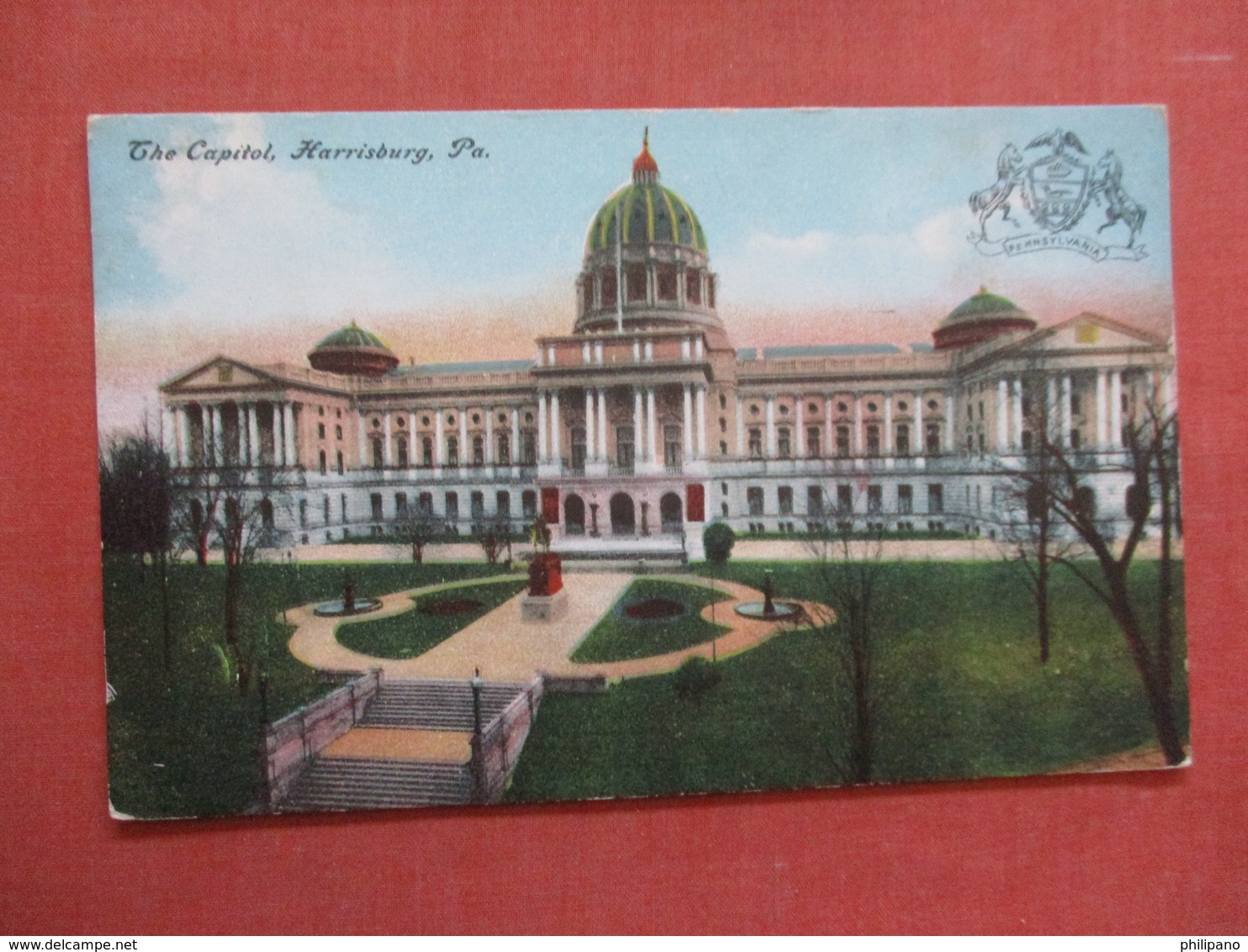 State Capitol   -  Pennsylvania > Harrisburg Ref  3858 - Harrisburg