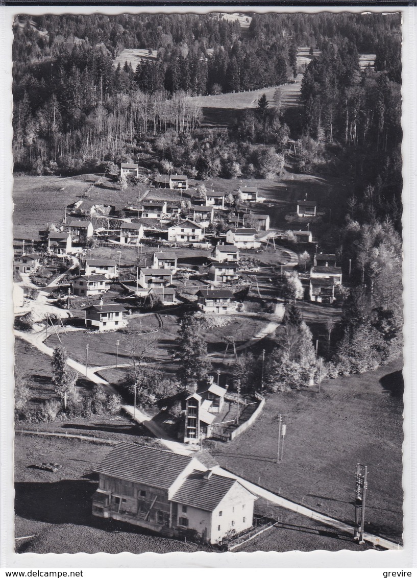 La Roche, Village De Vacances De Monsoflo. Vue Aérienne. Hôtel-restaurant. Mme Gilomen. Format 10 X 15 - La Roche