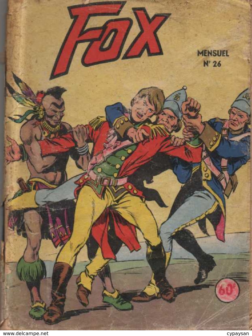 FOX N° 26 BE- LUG 10-1956 - Fox