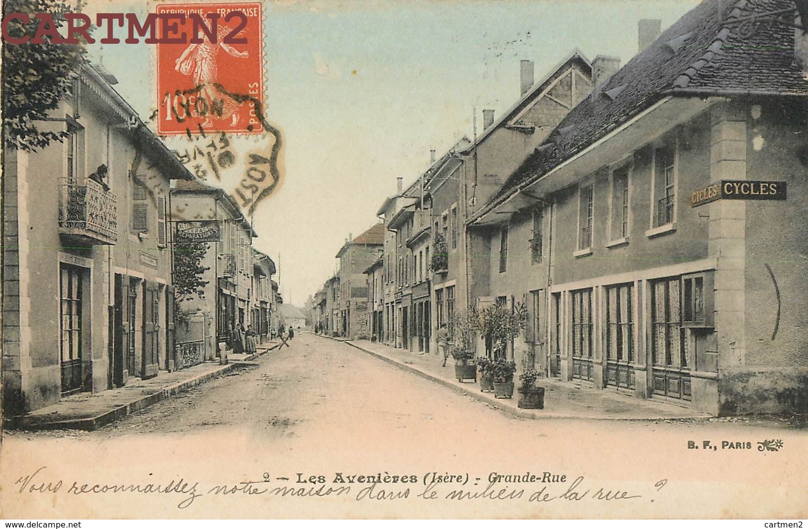 LES AVENIERES LA GRANDE RUE 38 ISERE - Les Avenières