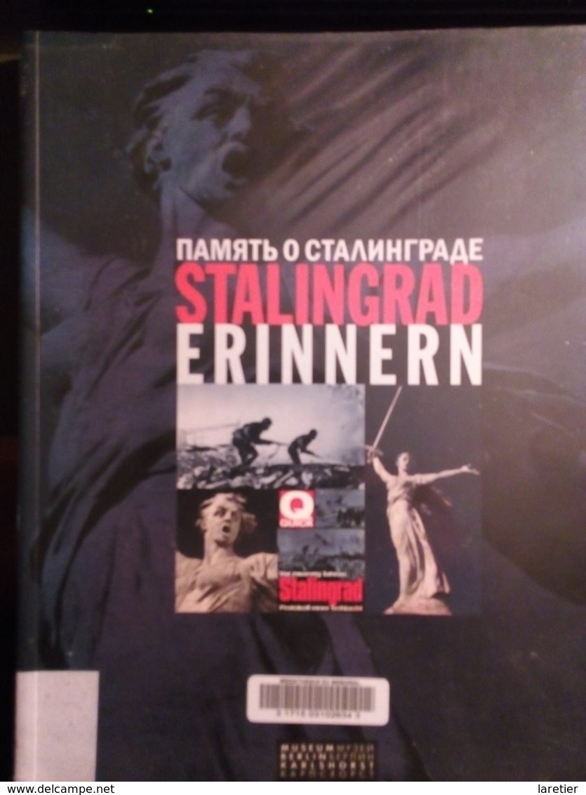 STALINGRAD ERINNERN Livre Russe / Allemand SECONDE GUERRE MONDIALE 1939-1945 - WW2 - 5. Guerre Mondiali