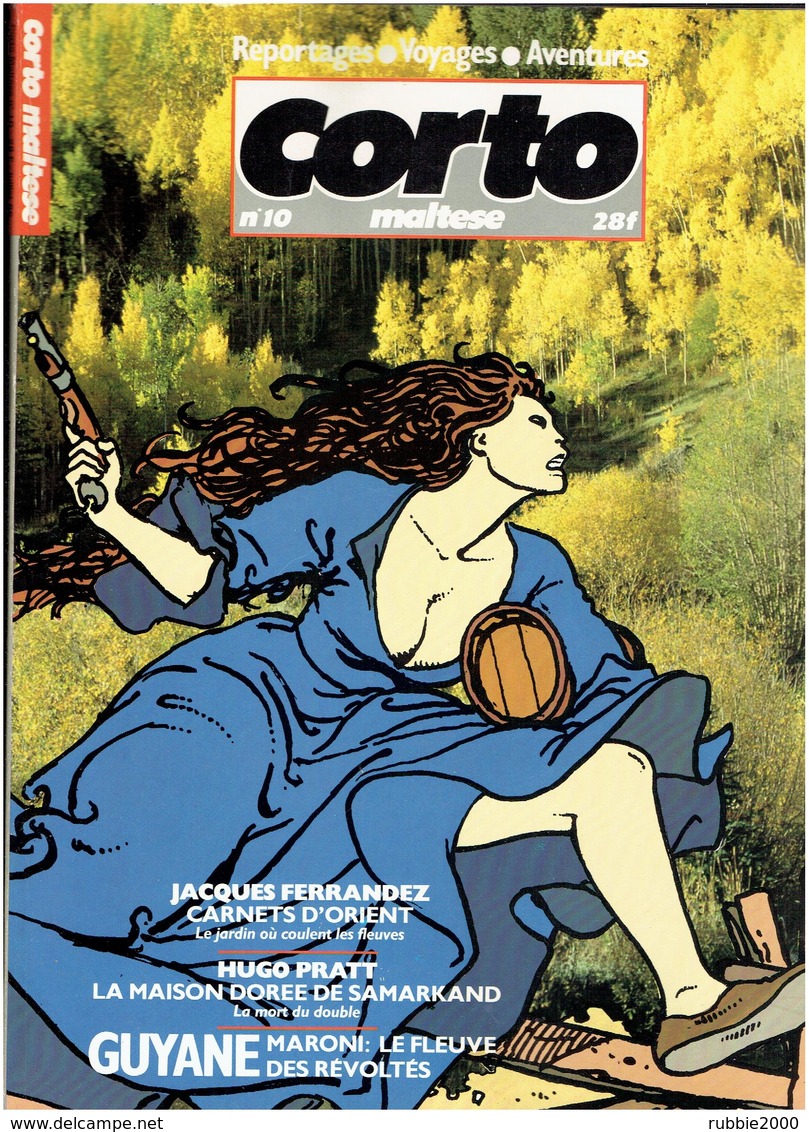 REVUE CORTO MALTESE N° 10 HUGO PRATT MANARA 1986 CASTERMAN - Pratt