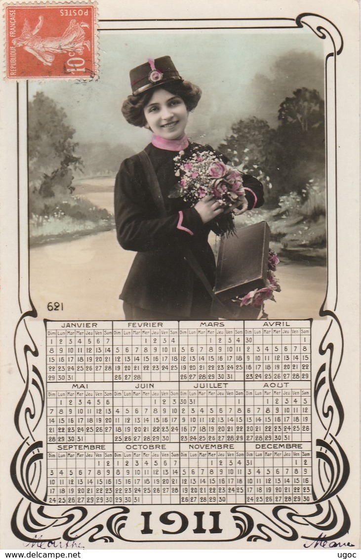 - Calendrier De 1911 - Klein Formaat: 1901-20