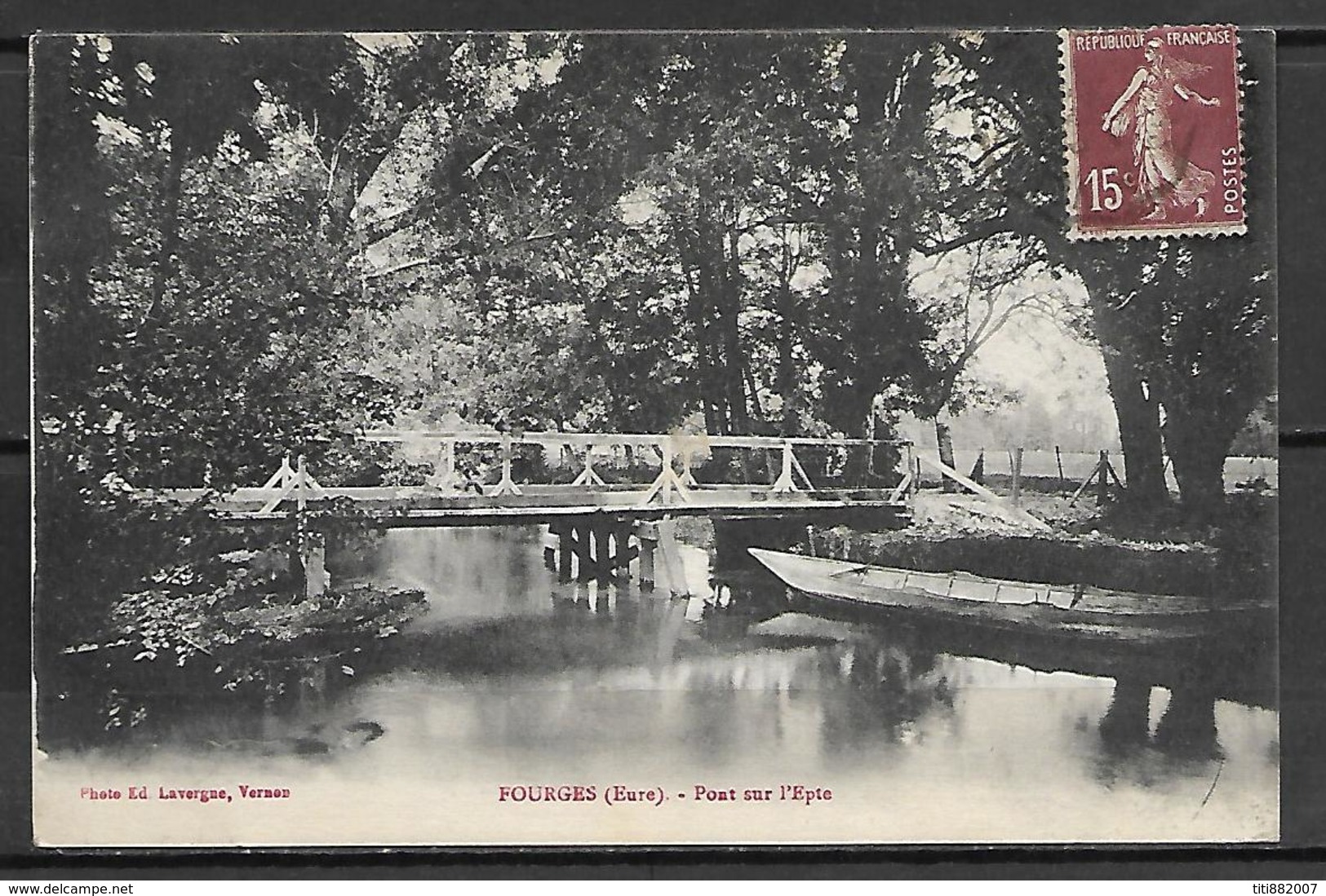 FOURGES    -    Pont  Sur  L' Epte. - Fourges