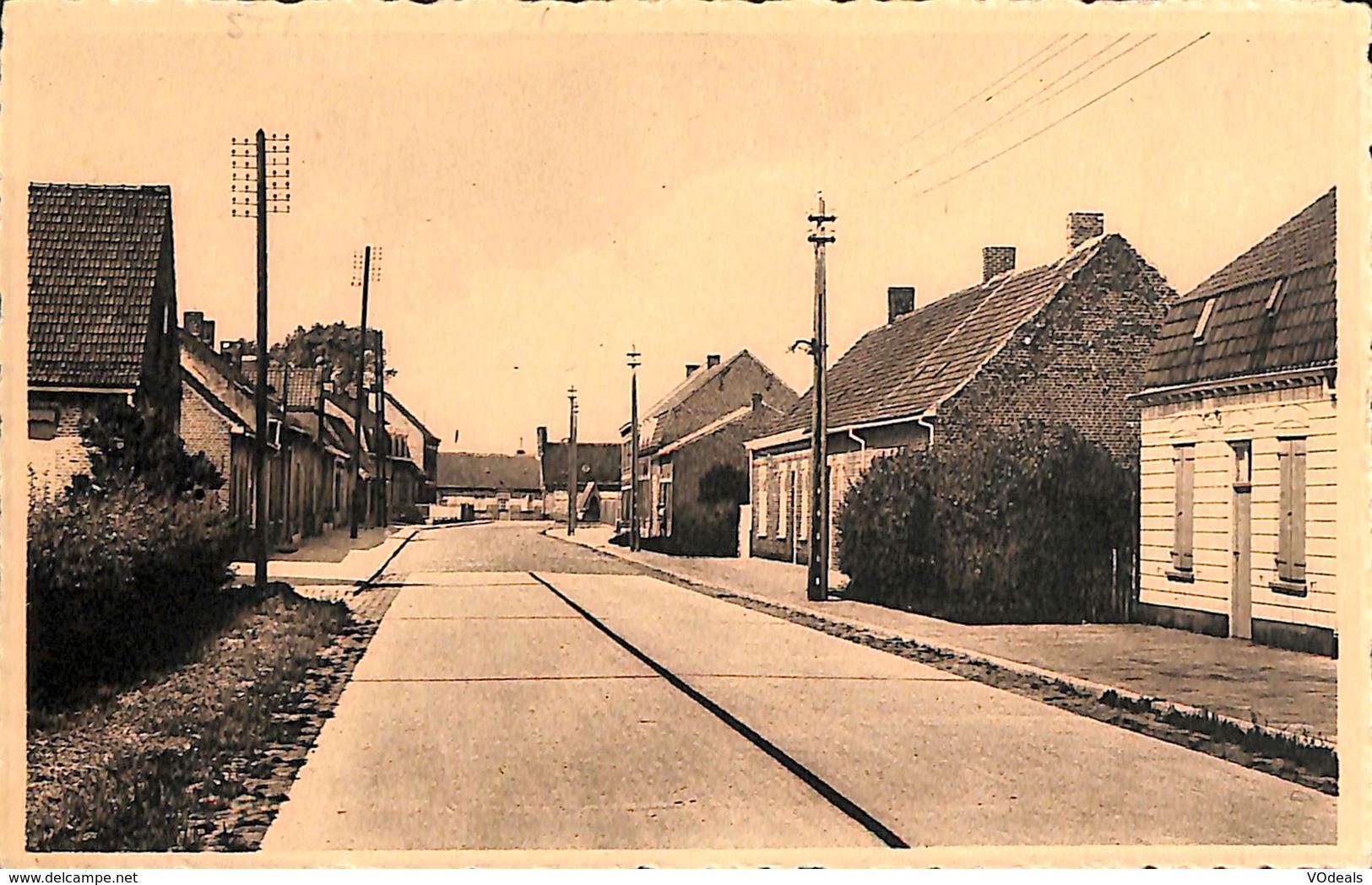 CPA - Belgique - Stavele - Krombekestraat - Alveringem