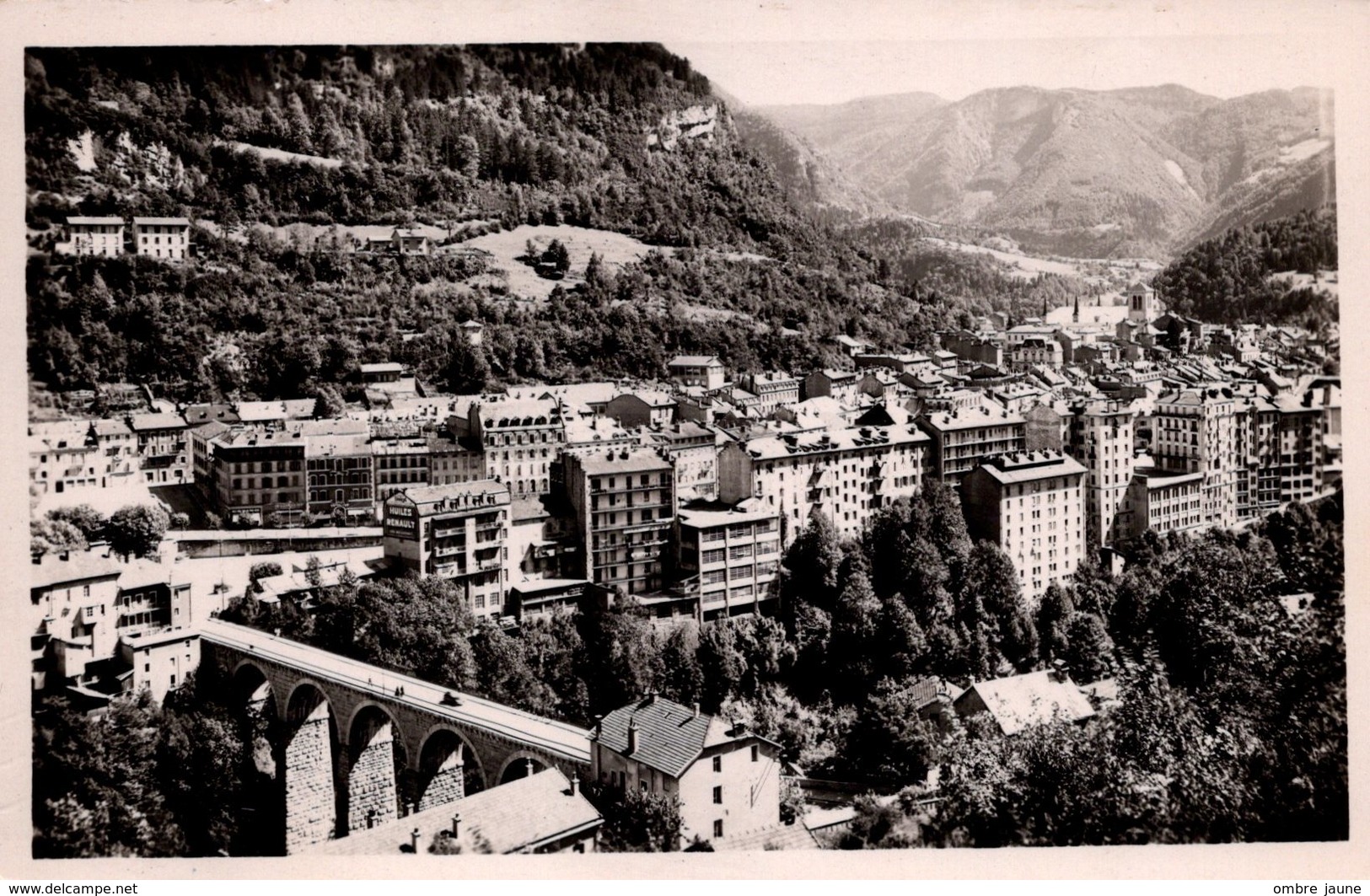 T6 - CPSM - JURA - LOT 6 Cartes photo saint claude - Vue générale des