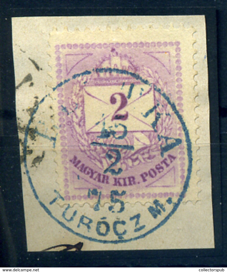 RUTTKA 2kr Kék Bélyegzés - Used Stamps