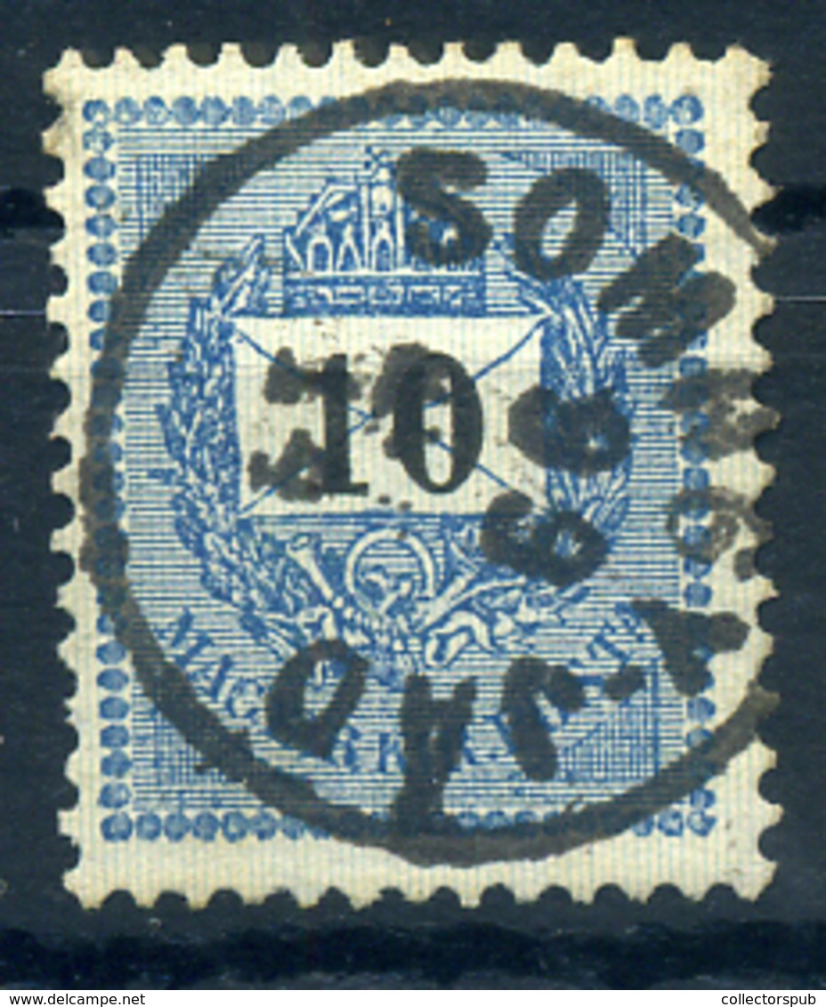 SOMOGYJÁD 10Kr Szép Bélyegzés - Used Stamps