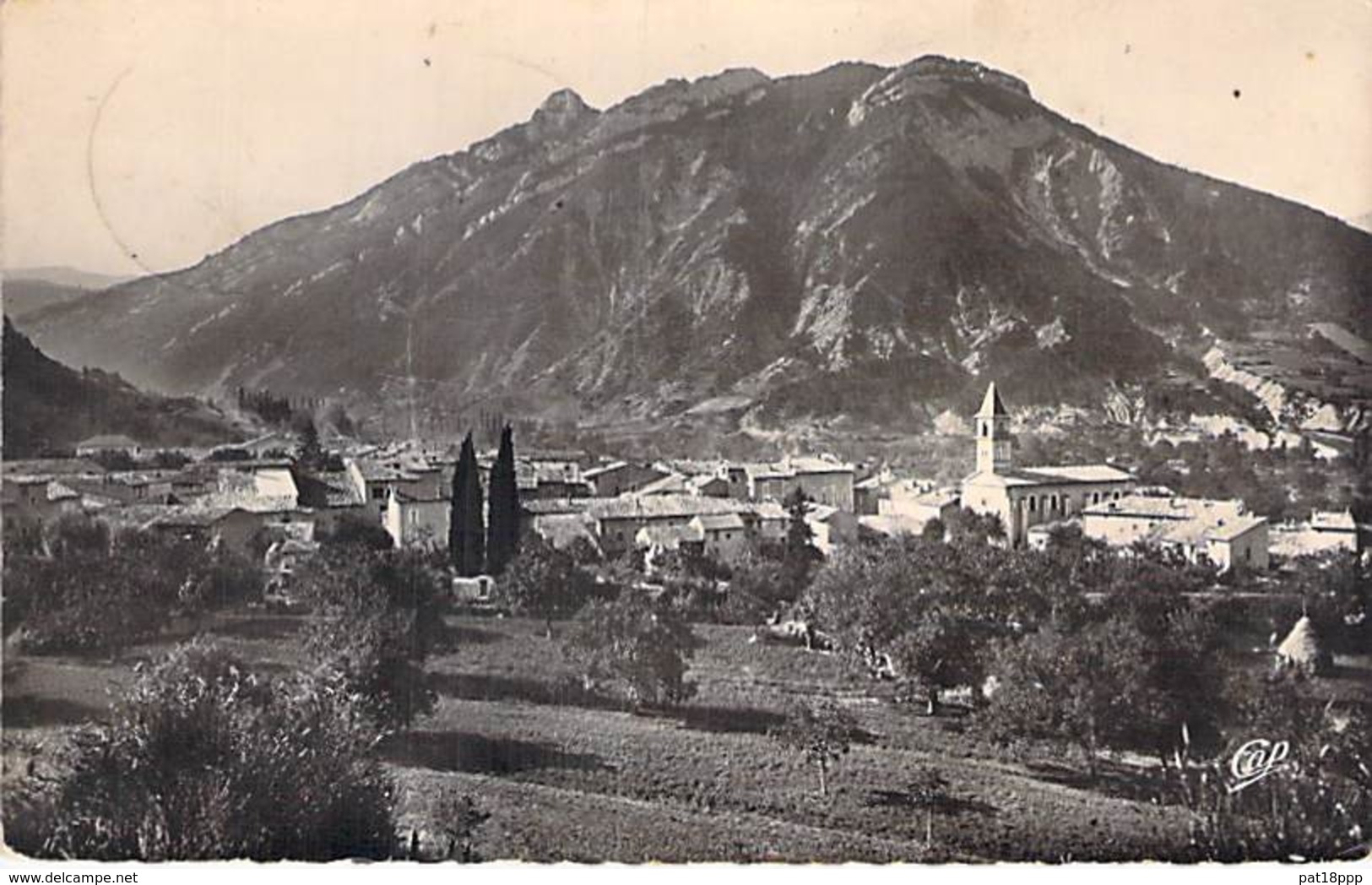 26 - LUC En DIOIS : Vue Générale - CPSM Village (530 Habitants) Dentelée Noir Blanc Format CPA 1957 - Drôme - Luc-en-Diois