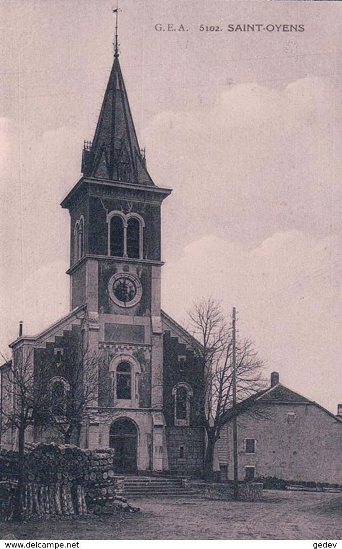 Saint Oyens VD, L'Eglise (5102) - Yens