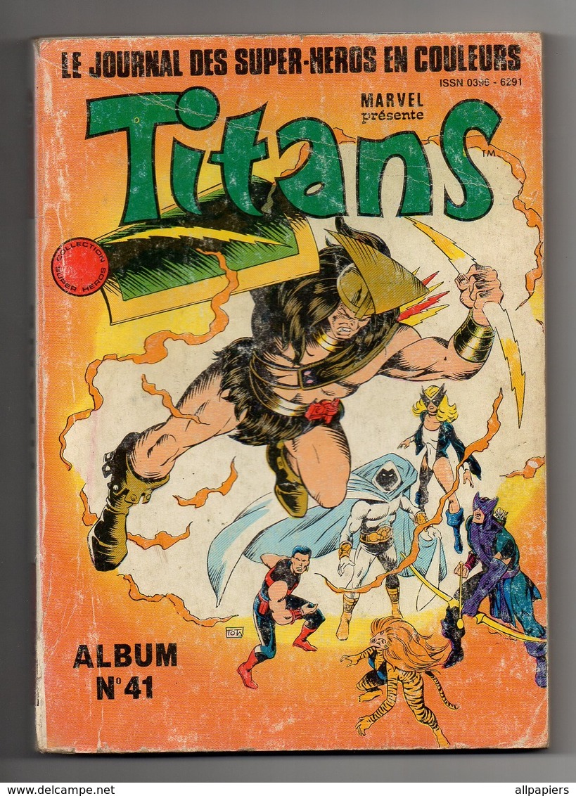 Titans Album N°41 Avec Les Numéros 121 à 123 De 1989 - Titans