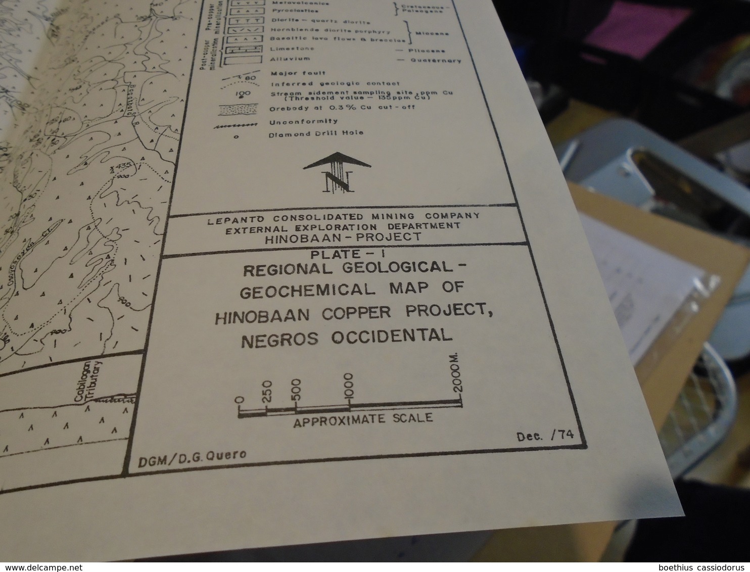 GEOLOGICAL SOCIETY OF THE PHILIPPINES VOL XXVIII SEPT 74 N° 3 PORPHYRY COOPER, HINOBAAN COOPER PROJECT (avec Cartes) - Sciences De La Terre