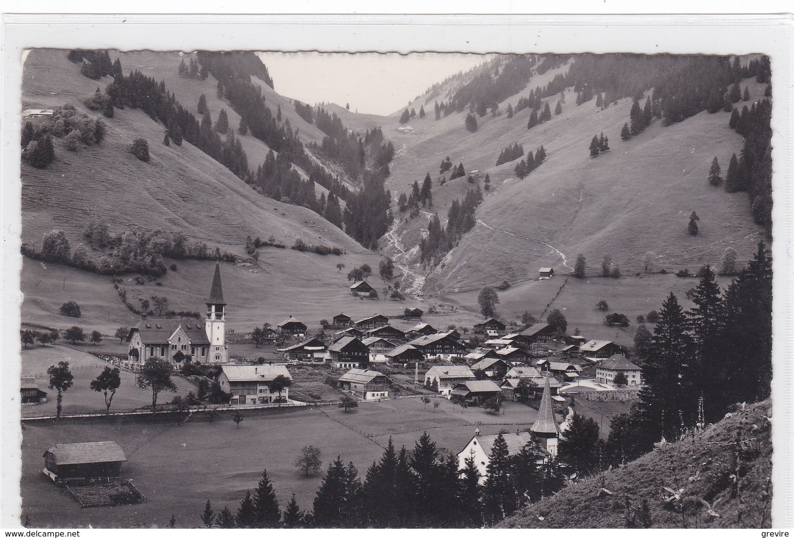 Bellegarde / Jaun, Vue En Direction Des Neuschels - Bellegarde