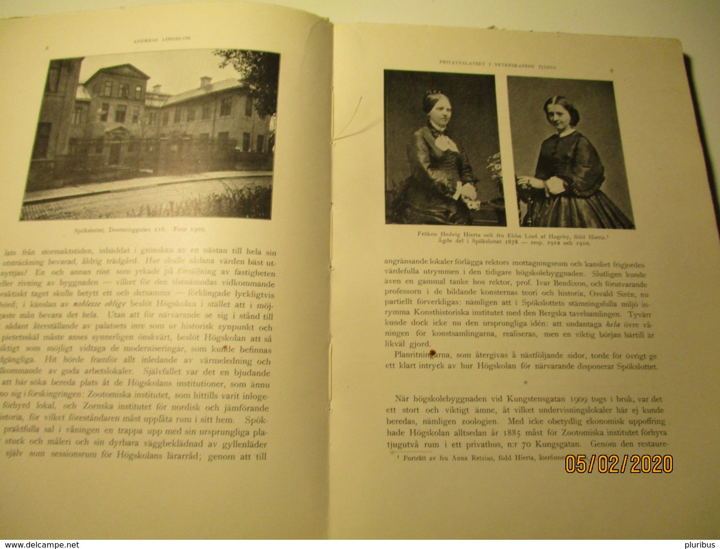 1927 SWEDEN SPÖKSLOTTET PALACE , HISTORY AND ARCHITECTURE  0 - Langues Scandinaves