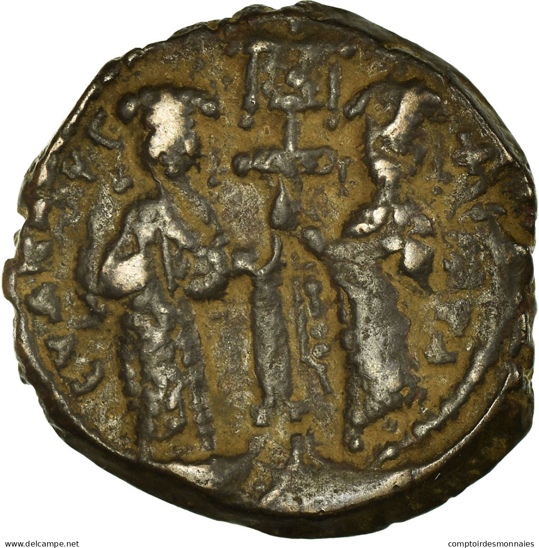 Monnaie, Constantin X, Follis, 1059-1067, Constantinople, TB+, Cuivre, Sear:1853 - Byzantine