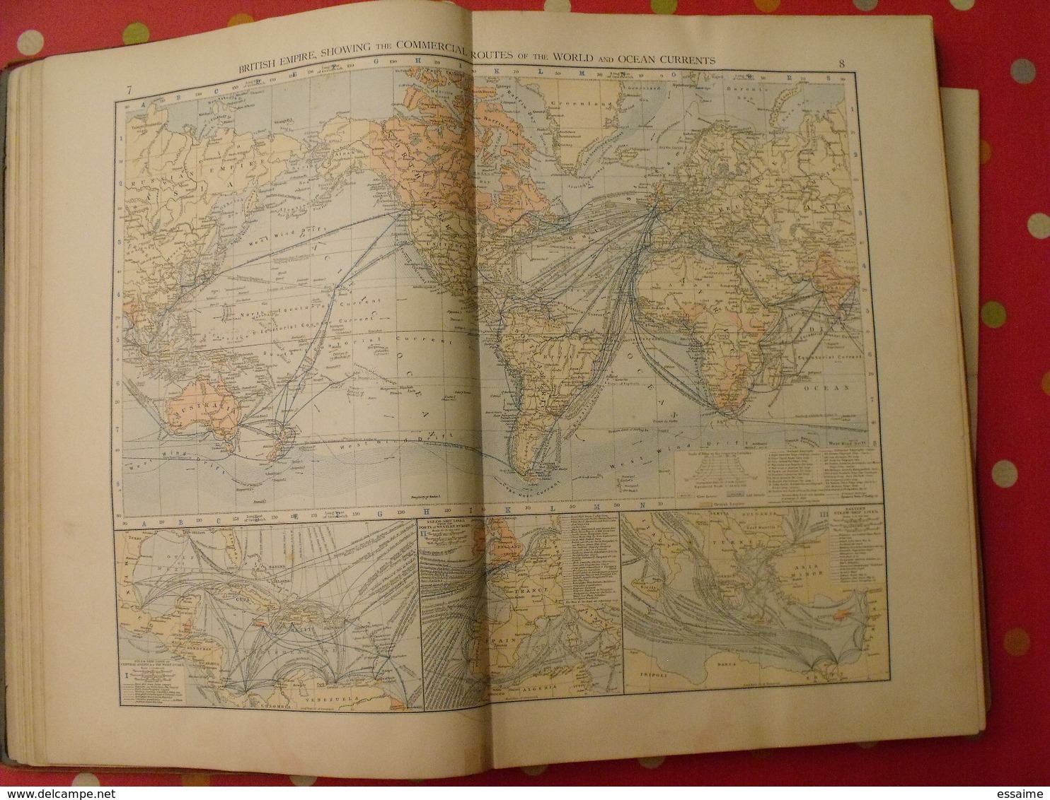 "the Times" Atlas published at the office of "the Times" 1900. 132 pages of Maps (196 Maps) + alphabetical index