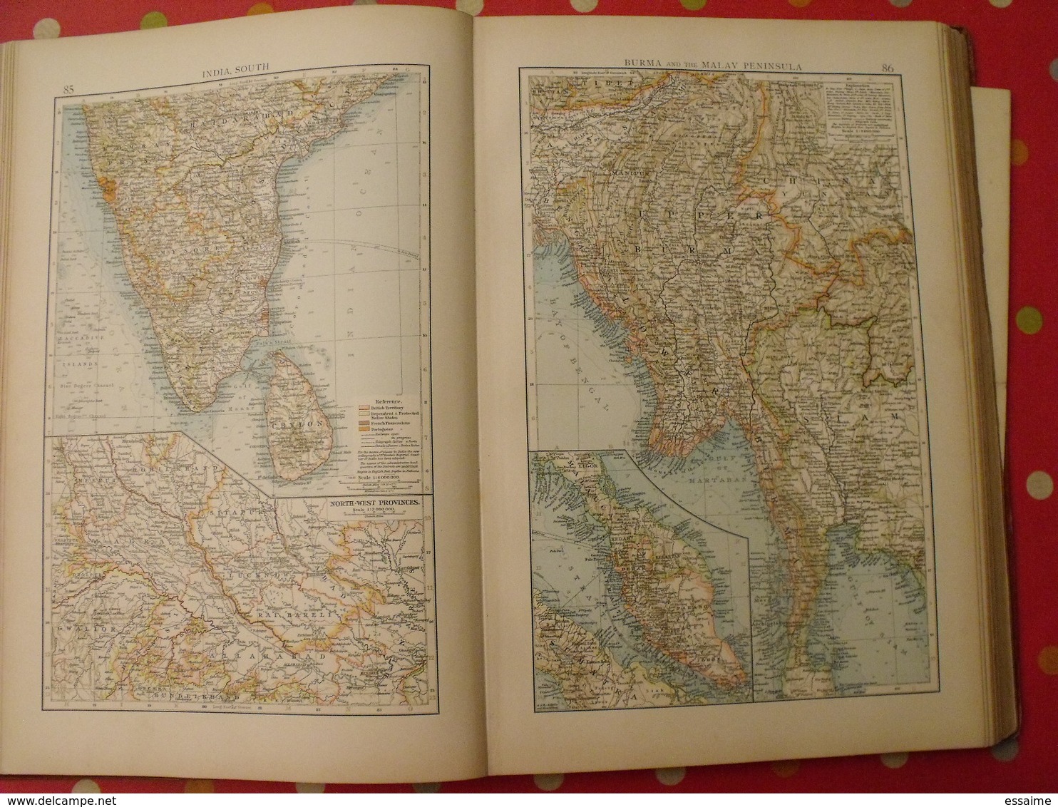 "the Times" Atlas published at the office of "the Times" 1900. 132 pages of Maps (196 Maps) + alphabetical index