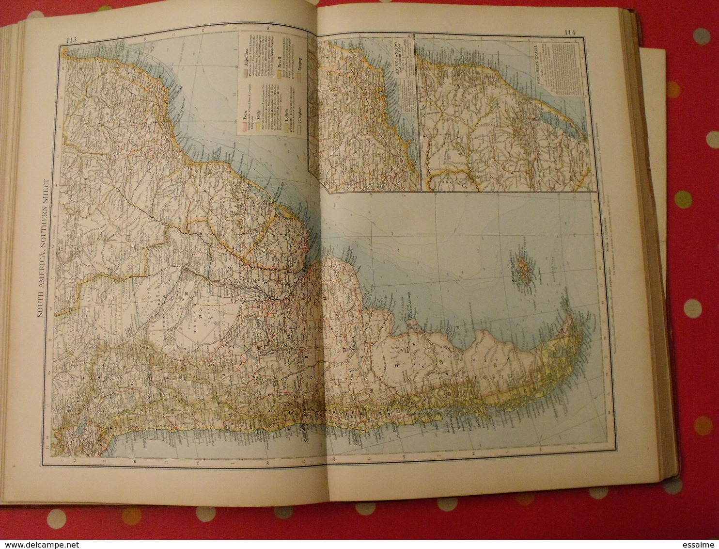 "the Times" Atlas published at the office of "the Times" 1900. 132 pages of Maps (196 Maps) + alphabetical index