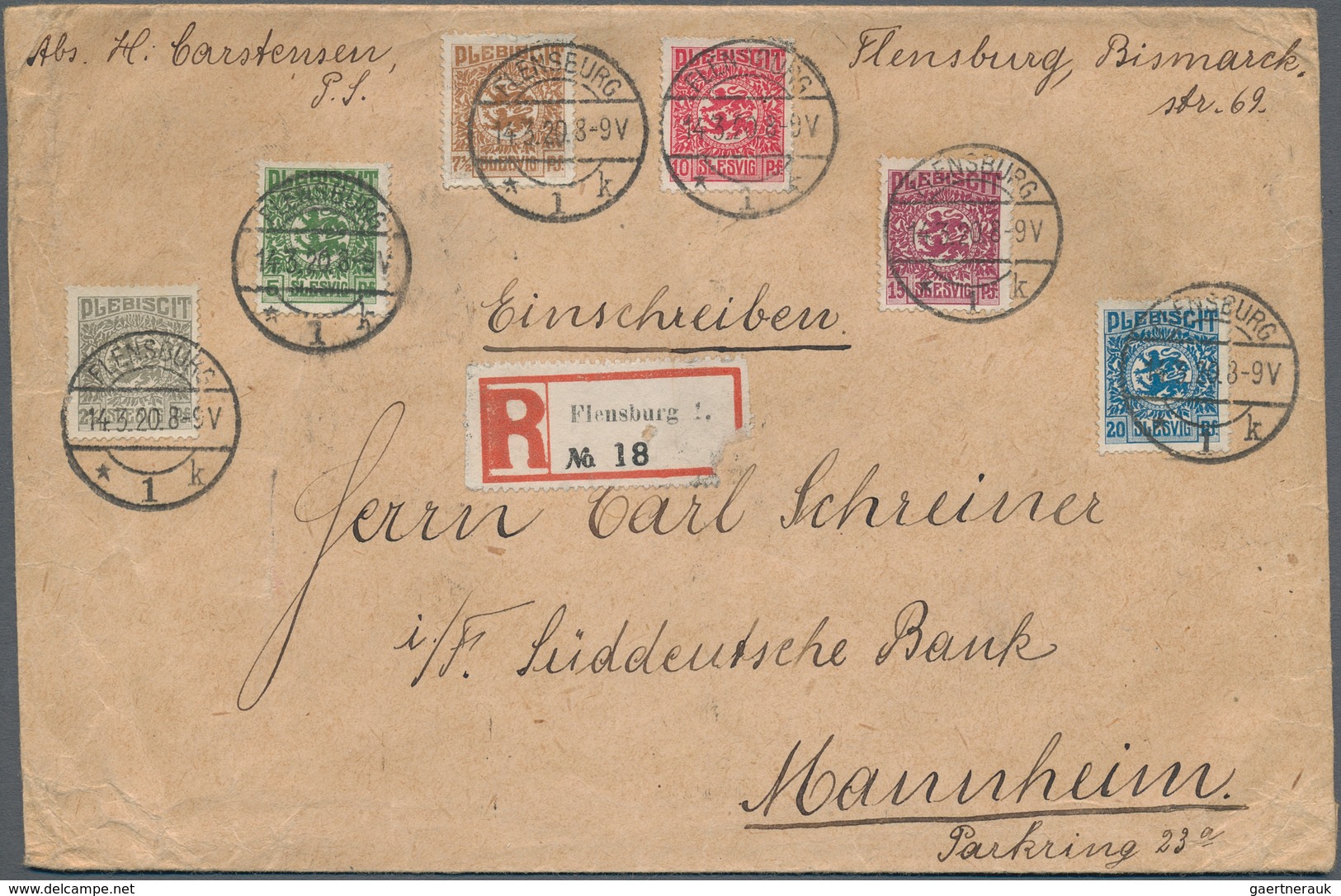 Deutsches Reich: 1899/1945(ca.), Lot Von Fast 500 Postkarten Und Briefen, Beginnend Mit Einigen Bess - Collections