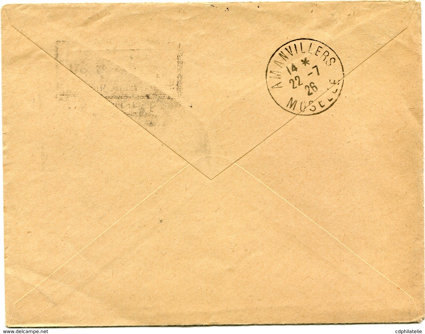 SAINT PIERRE ET MIQUELON LETTRE AVEC CACHET "GOUVERNEMENT "P. P." 0 30..........." DEPART ST PIERRE ET MIQUELON 30-6-26 - Storia Postale