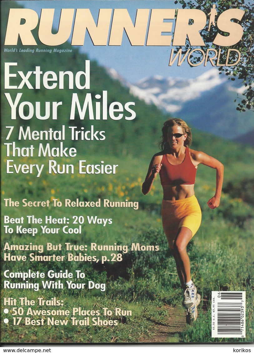 RUNNERS WORLD - RUNNER’S WORLD MAGAZINE - US EDITION - JUNE 1997 – ATHLETICS - TRACK AND FIELD - 1950-Aujourd'hui