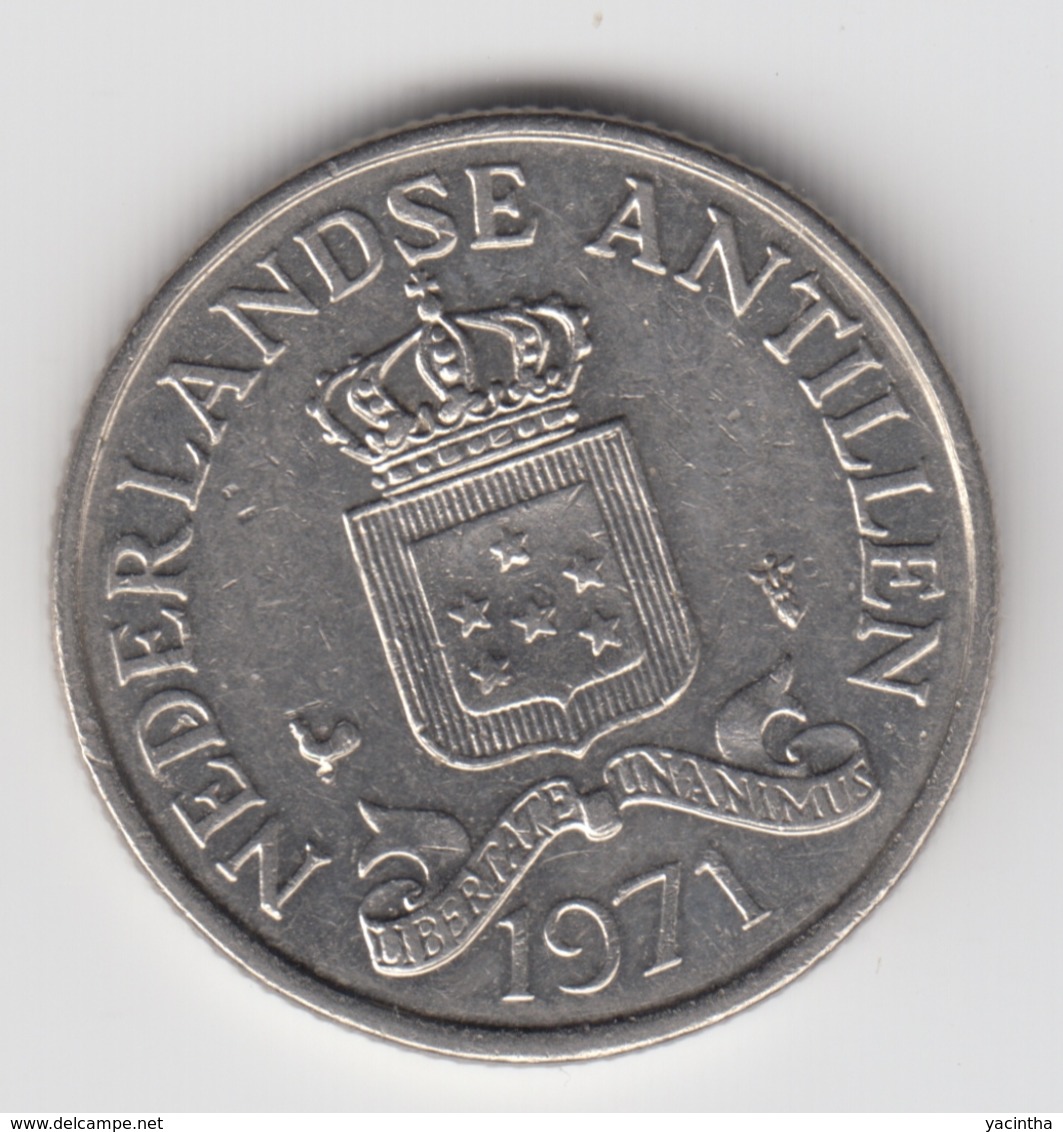 @Y@    Nederlandse Antillen   25  Cent  1971 ( 4686 ) - Antilles Néerlandaises