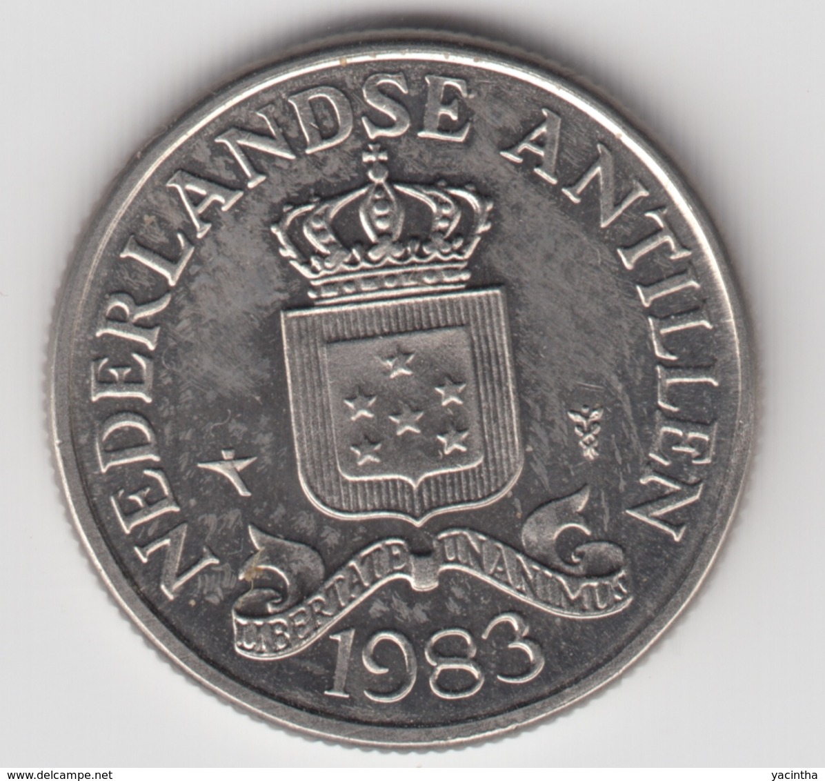 @Y@    Nederlandse Antillen   25  Cent  1983 ( 4714 ) - Antilles Néerlandaises