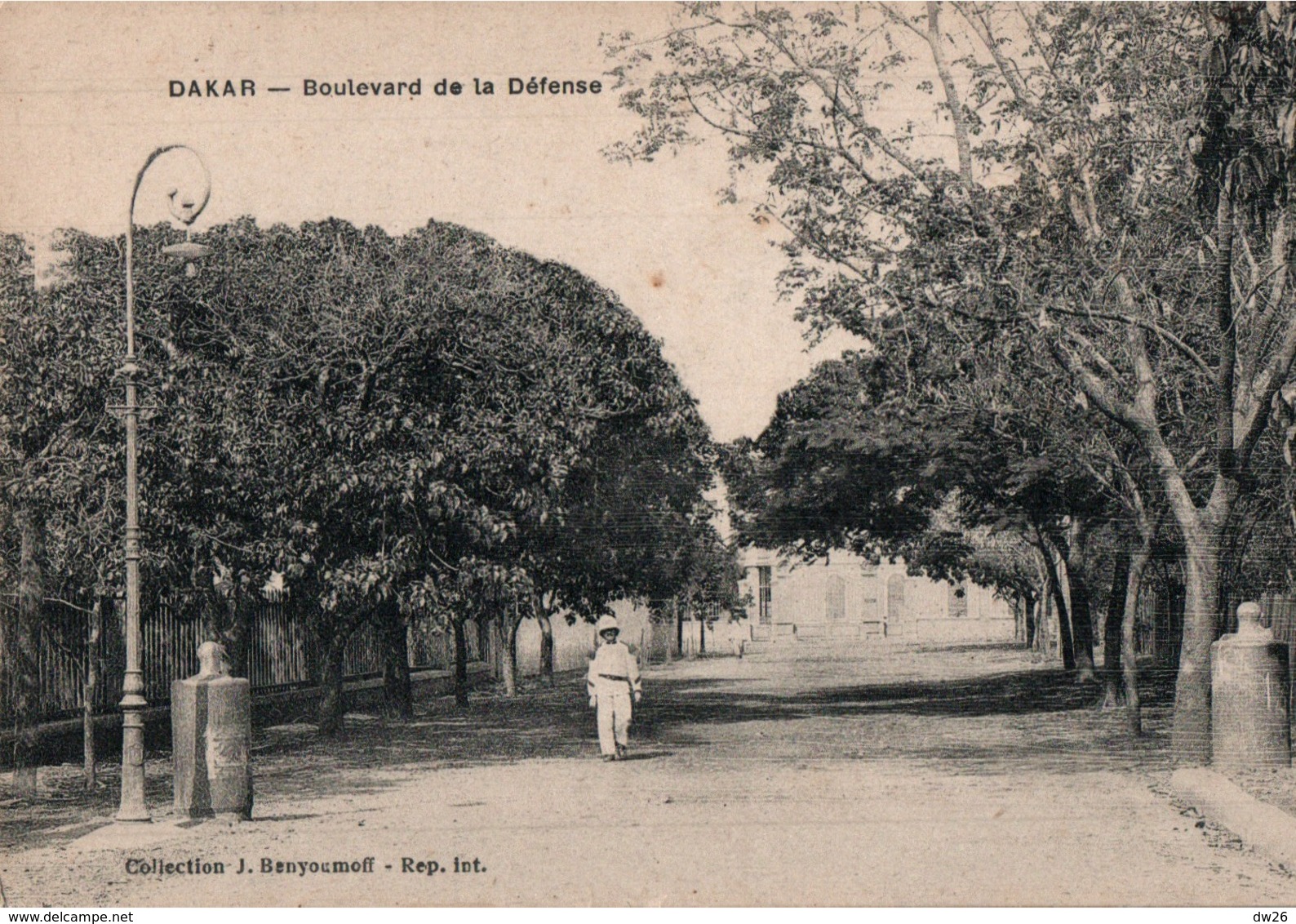 Dakar (Sénégal) - Boulevard De La Défense - Collection Benyoumoff - Sénégal