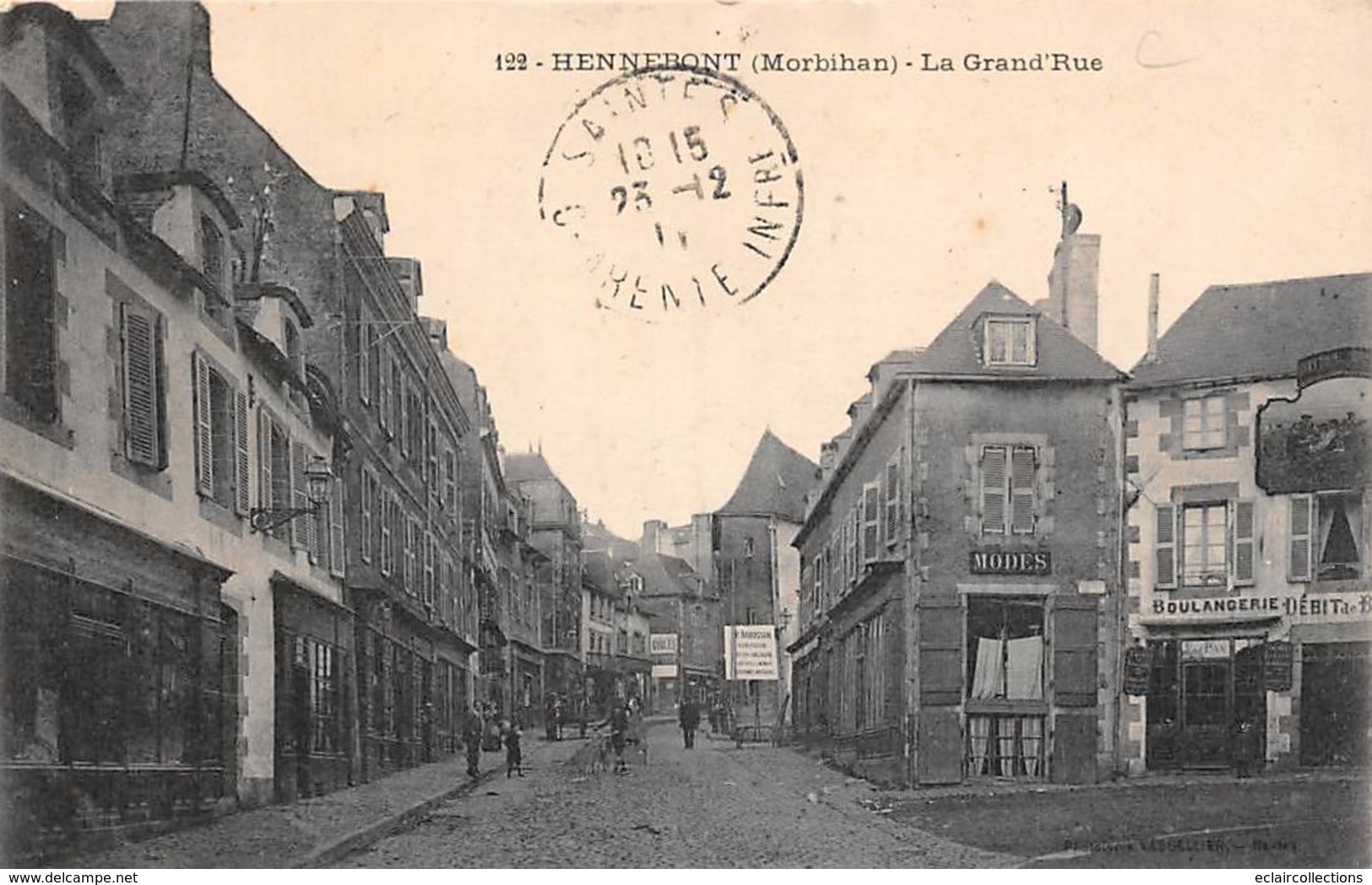 Hennebont            56        La Grande Rue        (voir Scan) - Hennebont