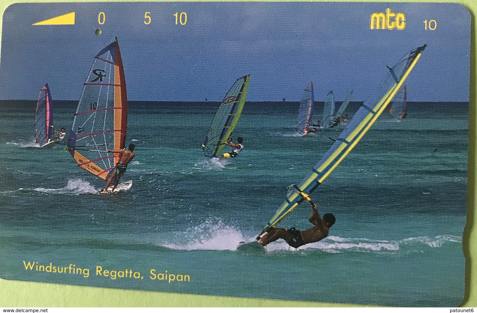 MICRONESIE  -  Carte " Tamura " - " Regatta  " -  Mtc 10