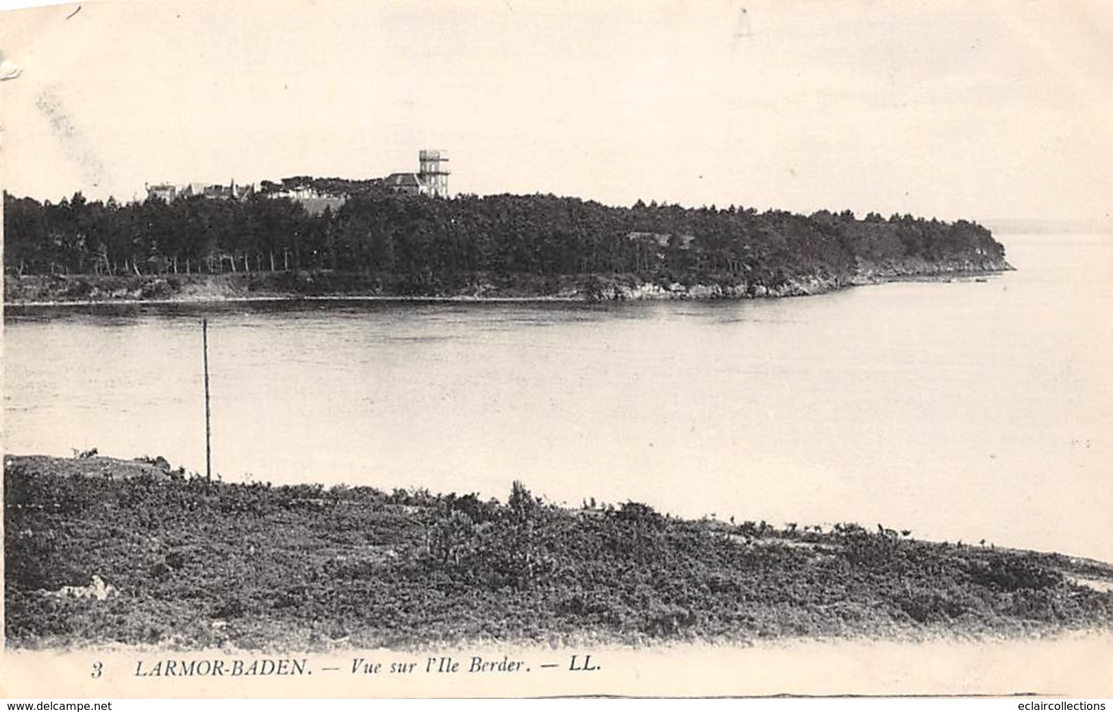 Larmor-Baden           56     Vue Sur L'ile Berder        (voir Scan) - Other & Unclassified