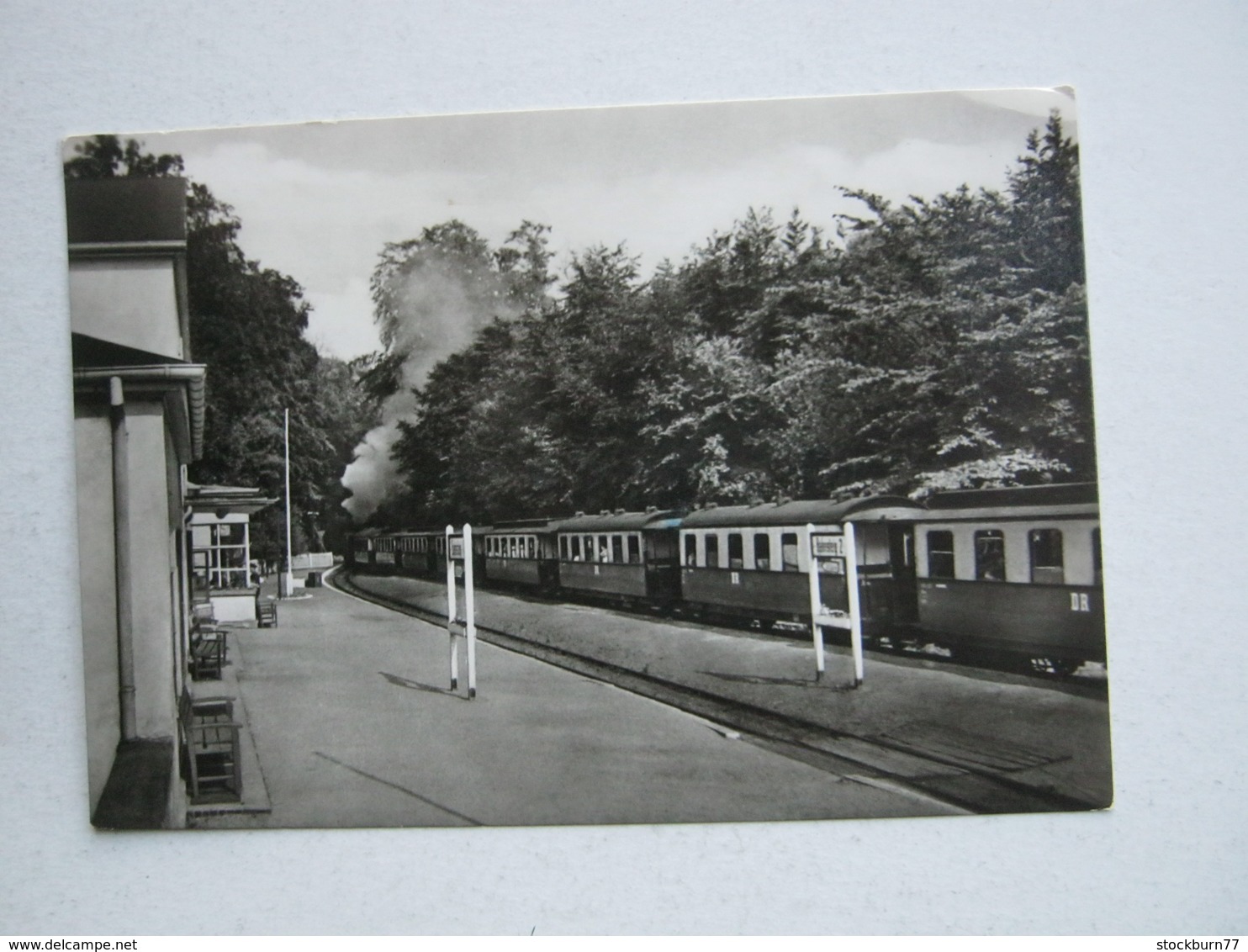 HEILIGENDAMM , Bahnhof Mit Zug  ,  Schöne Karte 1965 - Heiligendamm