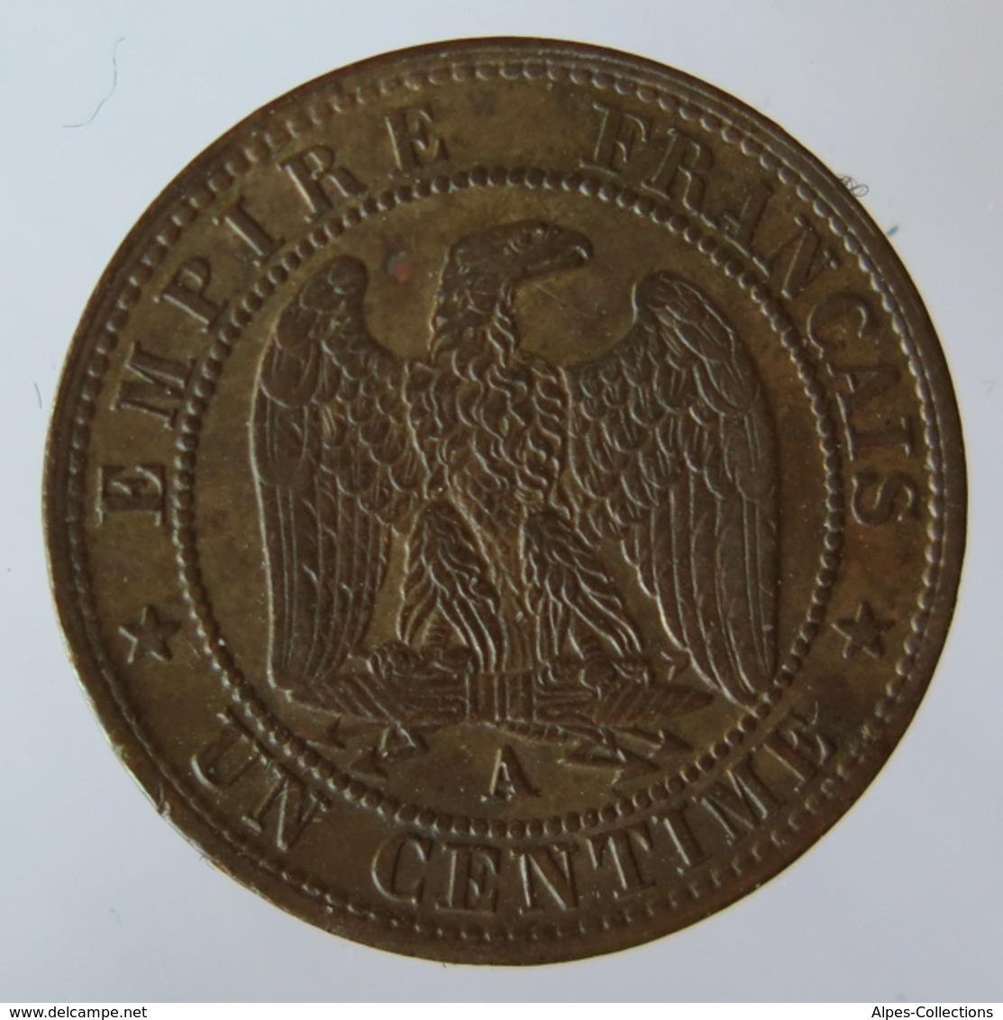 F10304.1 - FRANCE - 1 Centime Napoléon III - 1862 A - 1 Centime